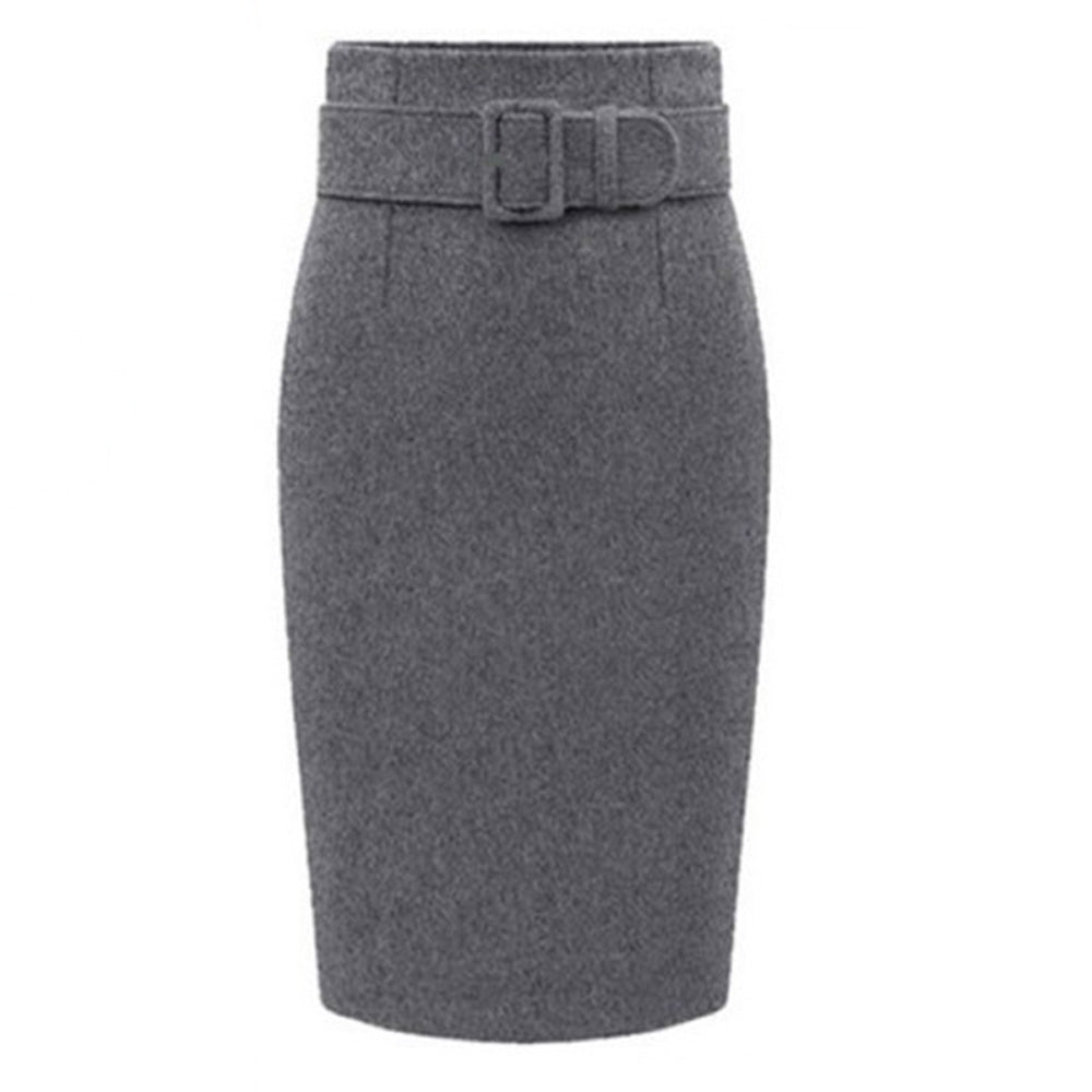 The Wool Pencil Skirt