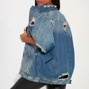 The Short Sleeve Denim Jacket