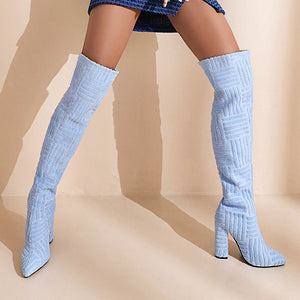 The Over The Knee Fabric Boot